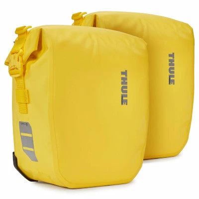 Double sacoche jaune sur porte-bagages 13L Shield Pannier Thule Double Sacoche Jaune Sur Porte-bagages 13L Shield Pannier Thule -Apidura Soldes double sacoche jaune sur porte bagages 13l shield pannier thule full