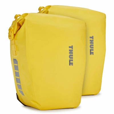 Double sacoche jaune sur porte-bagages 25L Shield Pannier Thule Double Sacoche Jaune Sur Porte-bagages 25L Shield Pannier Thule -Apidura Soldes double sacoche jaune sur porte bagages 25l shield pannier thule full