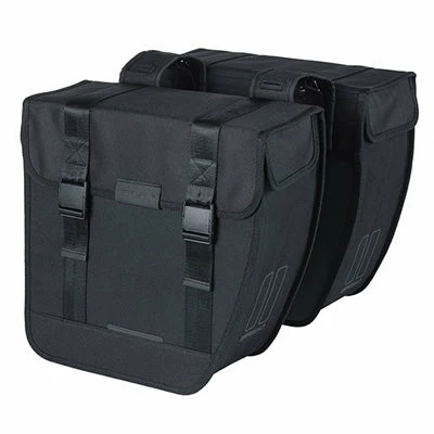 Double Sacoche Vélo Porte-bagage Arrière Tour XL Basil 35L 3 Double Sacoche Vélo Porte-bagage Arrière Tour XL Basil 35L