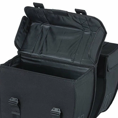 Double Sacoche Vélo Porte-bagage Arrière Tour XL Basil 35L 6 Double Sacoche Vélo Porte-bagage Arrière Tour XL Basil 35L – Image 4