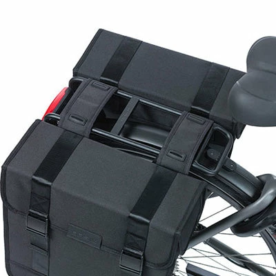Double Sacoche Vélo Porte-bagage Arrière Tour XL Basil 35L 7 Double Sacoche Vélo Porte-bagage Arrière Tour XL Basil 35L – Image 5