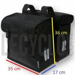 Double Sacoches Vélo 47L Mara XXL Basil -Apidura Soldes double sacoches velo 47l mara xxl basil full 6