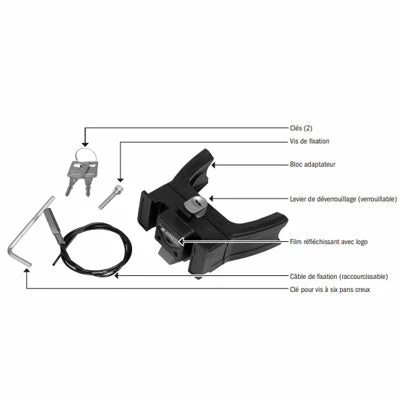 Fixation Sacoche Ortlieb à Serrure Pour Guidon Vélo électrique 6 Fixation Sacoche Ortlieb à Serrure Pour Guidon Vélo électrique – Image 4