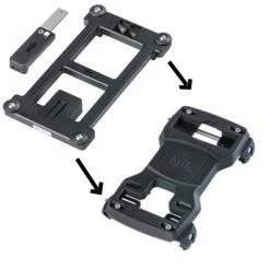 Plaque D'adaptation MIK Pour Accessoires Vélo Basil 12 Plaque D'adaptation MIK Pour Accessoires Vélo Basil -Apidura Soldes plaque d adaptation mik pour accessoires velo basil full 5