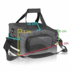 Sacoche 15 L Sur Porte Bagage Arrière De Vélo - XLC 13 Sacoche 15 L Sur Porte Bagage Arrière De Vélo - XLC -Apidura Soldes sacoche 15 l sur porte bagage arriere de velo xlc full 6