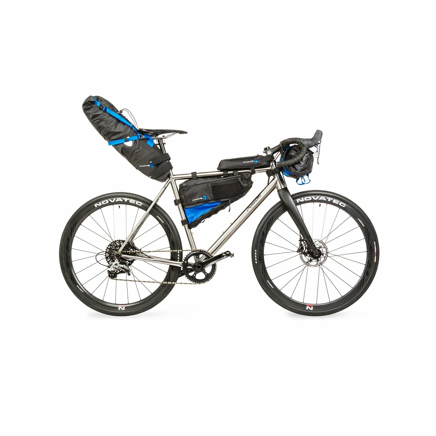 Sacoche Vélo Bikepacking De Cadre Extensible M-Wave 7 Sacoche Vélo Bikepacking De Cadre Extensible M-Wave – Image 5