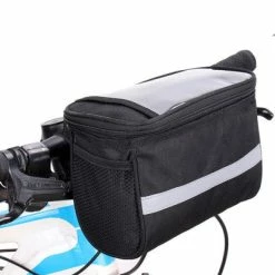 Sacoche De Guidon Vélo 3.3L Avec Porte Carte Roswheel