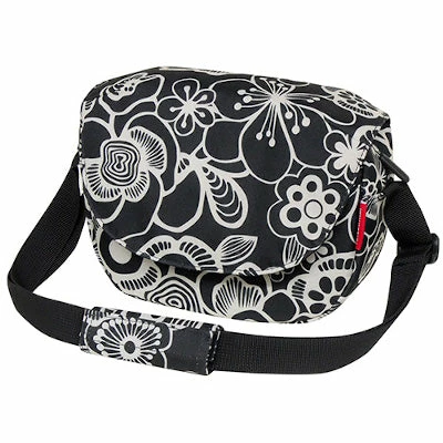 Sacoche De Guidon Vélo FunBag Reisenthel X Klickfix Fleur Noir 3 Sacoche De Guidon Vélo FunBag Reisenthel X Klickfix Fleur Noir
