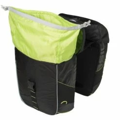 Sacoche Double Imperméable Vélo Miles Basil Noir/lime 8 Sacoche Double Imperméable Vélo Miles Basil Noir/lime -Apidura Soldes sacoche double impermeable velo miles basil noir lime full 3