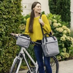 Sacoche Porte-bagages Reisenthel X Klickfix Roomy GT Dots -Apidura Soldes sacoche porte bagages reisenthel x klickfix roomy gt dots full 5