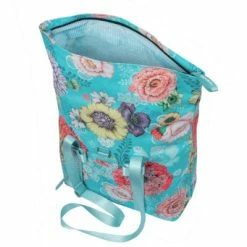 Sacoche Vélo Arrière Shopper Basil Bloom Field Bleu Ciel 20L -Apidura Soldes sacoche velo arriere shopper basil bloom field bleu ciel 20l full 3