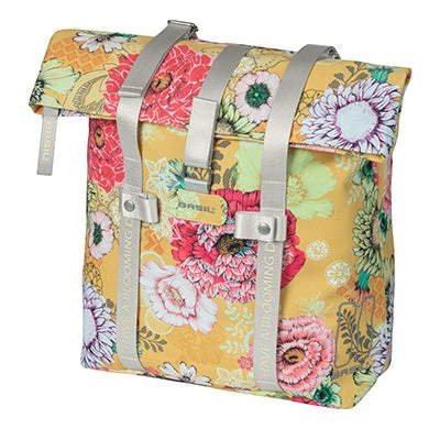 Sacoche Vélo Arrière Shopper Basil Bloom Field Jaune Miel 20L 3 Sacoche Vélo Arrière Shopper Basil Bloom Field Jaune Miel 20L
