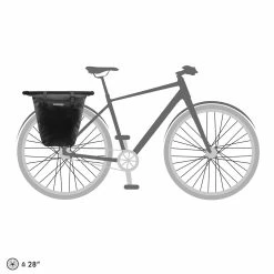 Sacoche à Provisions Sur Porte-bagages Bike-Shopper Ortlieb -Apidura Soldes sacoche velo cabas bike shopper ortlieb 5
