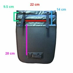 Sacoche Vélo Double étanche 2 X 16 Litres - Hapo-G -Apidura Soldes sacoche velo double etanche 2 x 16 litres hapo g full 5
