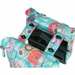 Sacoche Vélo Double Porte-bagage Amovible MIK Bleu Bloom Basil 10 Sacoche Vélo Double Porte-bagage Amovible MIK Bleu Bloom Basil -Apidura Soldes sacoche velo double porte bagage amovible mik bleu bloom basil full 3