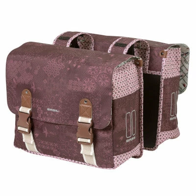 Sacoche Vélo Double Rouge Vintage 35L Boheme Basil 3 Sacoche Vélo Double Rouge Vintage 35L Boheme Basil