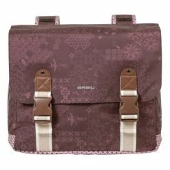 Alternative view of Sacoche Vélo Double Rouge Vintage 35L Boheme Basil