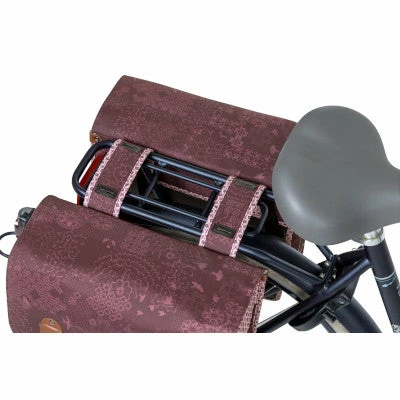 Sacoche Vélo Double Rouge Vintage 35L Boheme Basil 8 Sacoche Vélo Double Rouge Vintage 35L Boheme Basil – Image 6