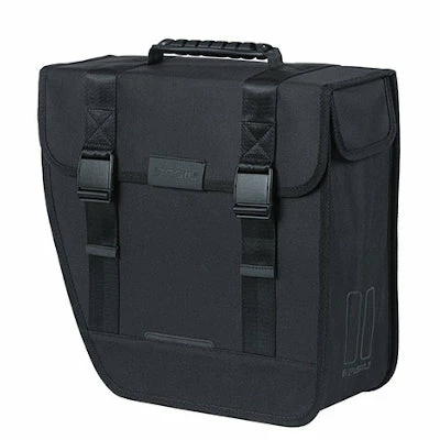Sacoche Vélo Noire Pour Porte-bagage Arrière Tour Basil Gauche 4 Sacoche Vélo Noire Pour Porte-bagage Arrière Tour Basil Gauche – Image 2
