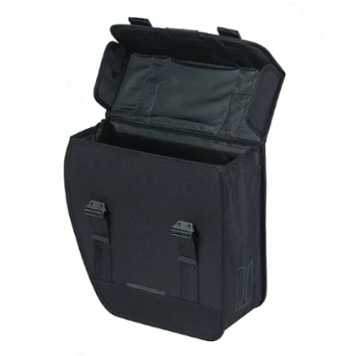 Sacoche Vélo Noire Pour Porte-bagage Arrière Tour Basil Gauche 6 Sacoche Vélo Noire Pour Porte-bagage Arrière Tour Basil Gauche – Image 4