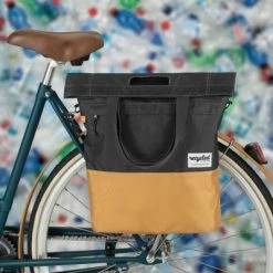 Sacoche Vélo Shopper 20 L En Matériau Recyclé Urban Proof -Apidura Soldes sacoche velo shopper 20 l en materiau recycle urban proof full 4