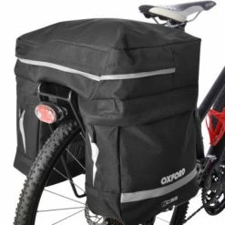 Alternative view of Oxford Triple Sacoche De Vélo Sur Porte-bagage Arrière