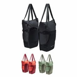 Double Sacoche De Vélo Avec Sacs Cabas TwinShopper Vaude