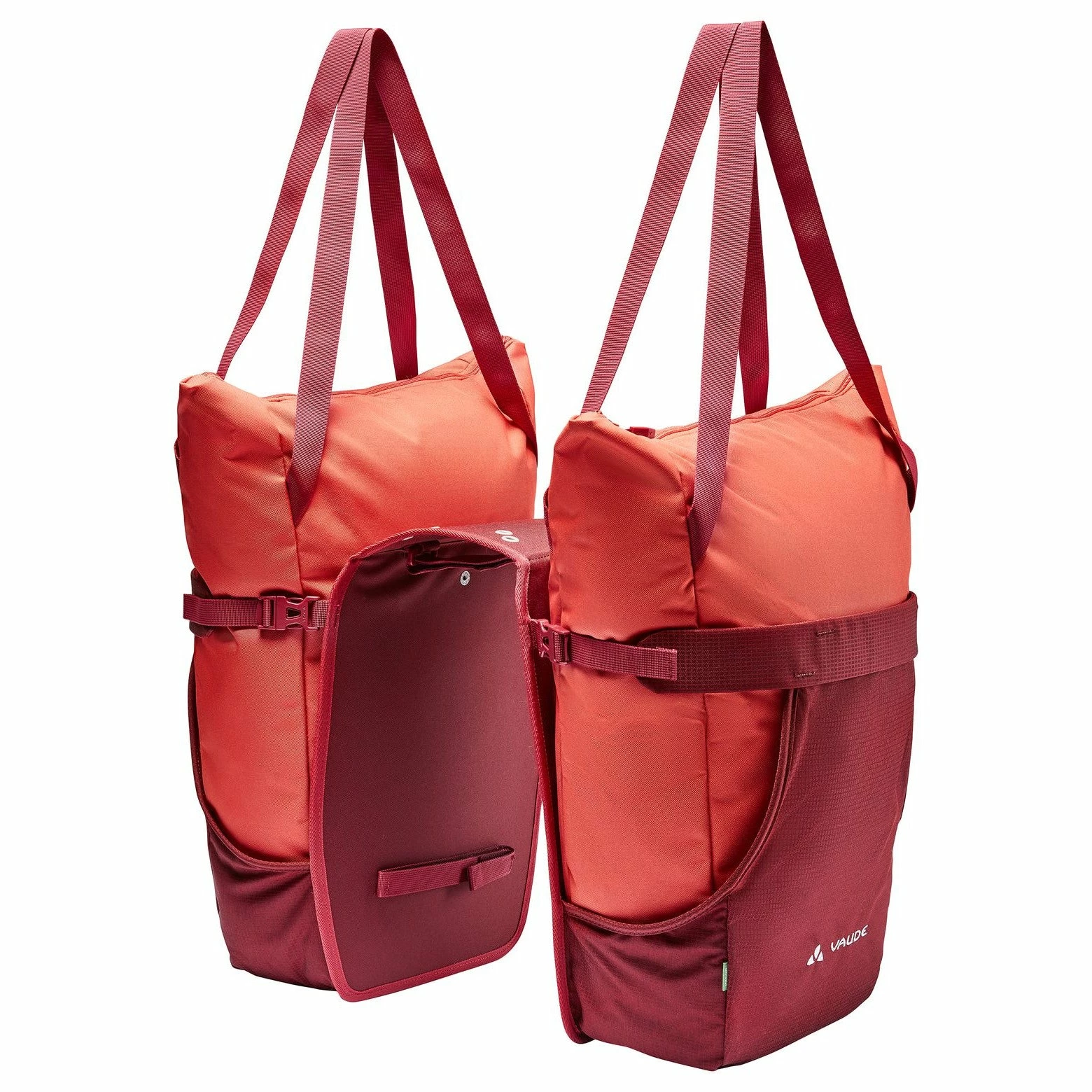 Double Sacoche De Vélo Avec Sacs Cabas TwinShopper Vaude 8 Double Sacoche De Vélo Avec Sacs Cabas TwinShopper Vaude – Image 6
